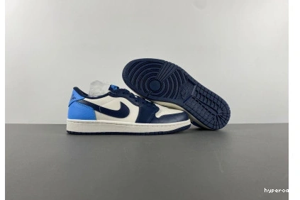 Hyperoad Jordan Low (UNC) 1 OG “Obsidian” 0904